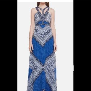 Bcbg Maxazria maxi dress blue 2